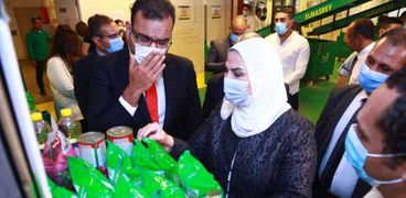 القباج تشارك بحفل بنك الطعام لإطلاق شاحنات حملة «إفطار صائم»