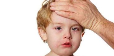 طفل يعاني من التهاب سحائي- صورة ارشيفية