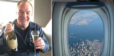 مسافر عالمي داخل طائرة لمدة 33 عاما