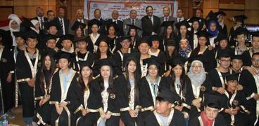 تخريج 48 طالبا صينيا من مركز تعليم اللغه العربيه بجامعه طنطا
