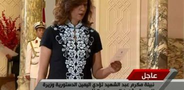 السفيرة نبيلة مكرم