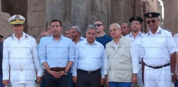 بالصور| وزيرا الآثار والسياحة يحتفلان بعيد "الأوبت" الفرعوني في الأقصر