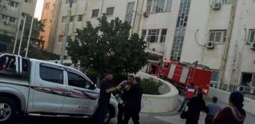 إخماد حريق بمستشفى الشاطبي بالإسكندرية.. وإخلاء عدد من المرضى