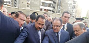 وزير الداخلية يتفقد حادث الإسكندرية