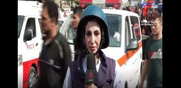 منى عوكل، مراسلة القاهرة الإخبارية