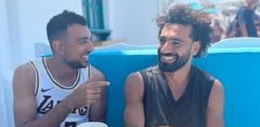 محمد صلاح يقضي عطلته الصيفية في أحد الجزر اليونانية