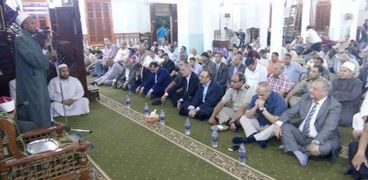 محافظ بني سويف يشهد احتفالية الأوقاف بذكرى انتصارات العاشر من رمضان