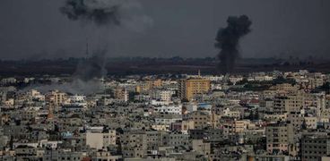 صورة من القصف الإسرائيلي على قطاع غزة