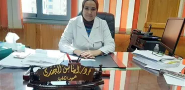 الدكتورة إيناس الجندي، عميد طب أسنان كفر الشيخ