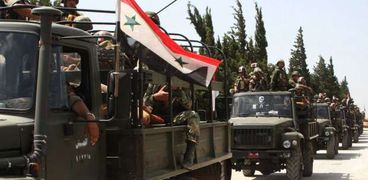عناصر من الجيش السوري