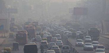 ارتفاع معدلات التلوث في العاصمة الهندية لدرجة غير مسبوقة