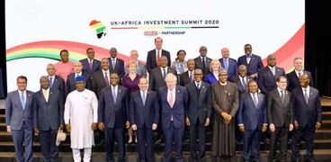صورة المشاركين بالقمة البريطانية الأفريقية 2020