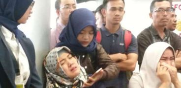 أهالي ضحايا الطائرة الإندونيسية