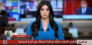 رفعت ميرغني في مداخلة لـ «القاهرة الإخبارية»