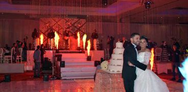 بالصور| حفل زفاف المخرج كريم محمد على الفنانة نهى لطفي