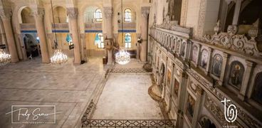 الكنيسة المرقسية بالإسكندرية بعد تجديدها