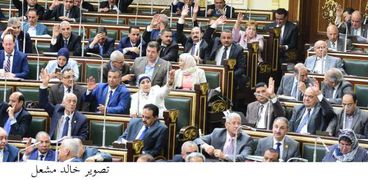 صورة لاعضاء مجلس النواب خلال أحدي الجلسات