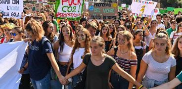 مظاهرات في روما في "الجمعة من أجل المستقبل" للدعوة لتجنّب حدوث كارثة مناخية