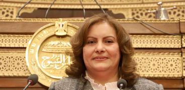 النائبة الدكتورة عايدة نصيف  أمين سر لجنة العلاقات الخارجية بمجلس الشيوخ