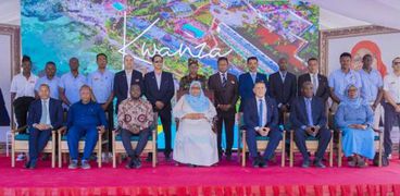 رئيسة تنزانيا تفتتخ اول فندق مصري في أفريقيا
