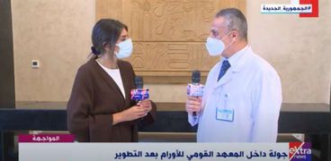 الدكتور حاتم أبو القاسم، عميد المعهد القومي للأورام