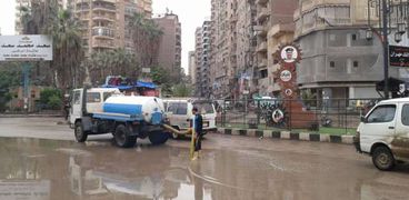 أمطار غزيرة اجتاحت محافظات مصر المختلفة