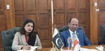 سفير باكستان خلال اللقاء