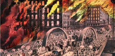 حريق نهاية العالم - أرشيفية
