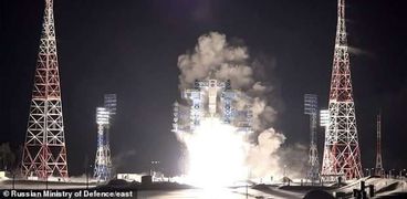 إطلاق القمر الصناعي الروسي