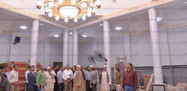 محافظ أسيوط يفقدأعمال تطويرمسجد السلطان الفرغل بتكلفة 2 مليون جنيه