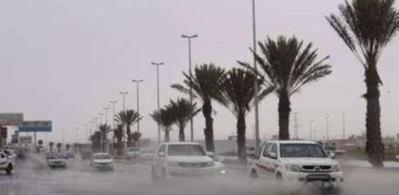 سيول وهطول أمطار فى السعودية