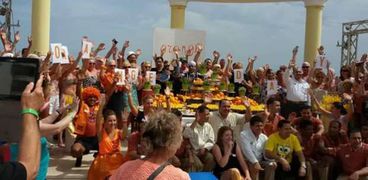 بالصور| "مهرجان البرتقال" لتنشيط السياحة في الغردقة
