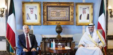 رئيس مجلس الوزراء الكويتي يستقبل رئيس مجلس النواب المصري