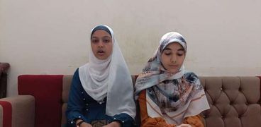 ياسمين وفاطمة طالبتان تبدعان في تلاوة القرآن بالفيوم