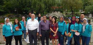 "تدشين البرنامج الثقافي لطلبة معهد كنفوشيوس بجامعة اللغات الأجنبية ببكين اليوم".