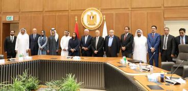 اجتماع وزير التعليم العالي بوفد الإمارات