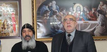 الناصريين المستقلة يزور رئيس الكنسية القبطية في لبنان
