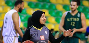 ساراة جمال حكم كرة السلة المصرية