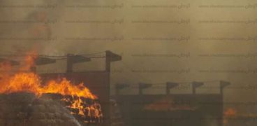 القابضة للصناعات الغذائية : لا خسائر بشرية في حريق مصنع سكر كوم أمبو