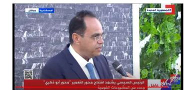 الدكتور المهندس حسن أبو سعدة استشاري مشروع محور فخري أبو ذكري