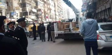 حملات إزالة بحي شرق الإسكندرية