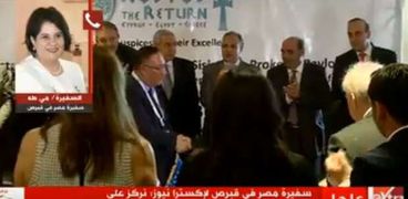 السفيرة مي طه سفيرة مصر في قبرص
