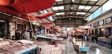 سوق السمك في بورسعيد