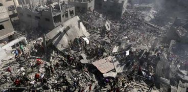 قصف المباني التعليمية في قطاع غزة