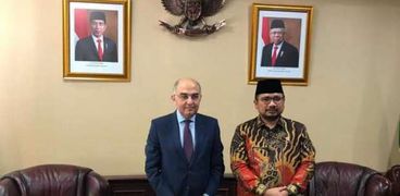 وزير الشؤون الدينية الإندونيسية: مصر المحور الرئيسى للاعتدال والتسامح