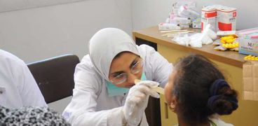 قافلة طبية في قرية «الخاشعة 61» بكفر الشيخ