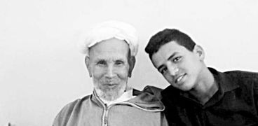 الحسين بن محمد مع حفيده «عبدالرحيم»