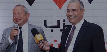الدكتور عصام خليل والمهندس نجيب ساويرس