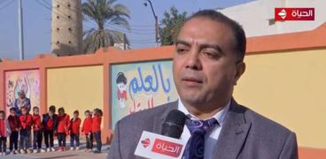 الدكتور محمد عاشور مدير الإدارة التعليمية لمركز ببا بمحافظة بني سويف