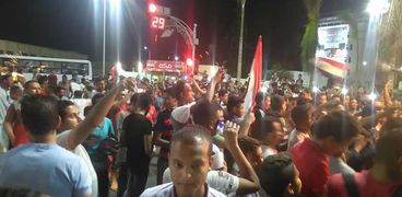 بالصور| الآلاف يحتشدون في ميادين الغردقة للاحتفال بالوصول للمونديال
